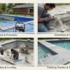 pool coping replacement, pool coping repair, pool renovation tips, pool maintenance guide, coping replacement process